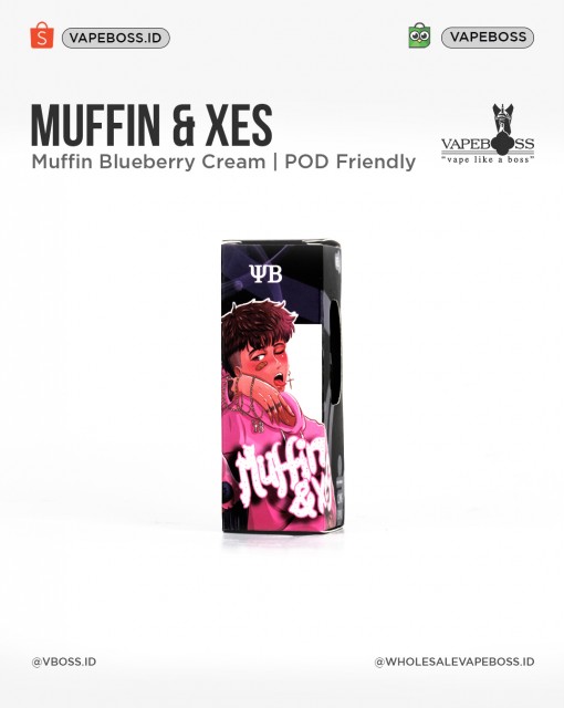 Muffin N Xes V2 Blueberry Muffin Pod Friendly 30ml 12mg