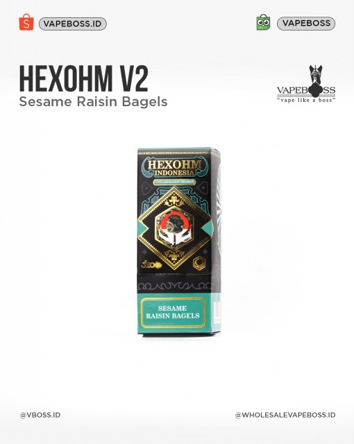  Hexohm V2 Sesame Raisin Bagels 60ml Cukai