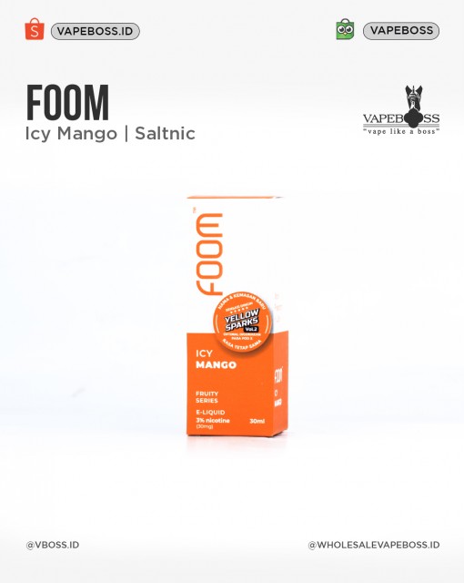 Foom Icy Mango Salt Nic 30ml 30mg by Foom Lab