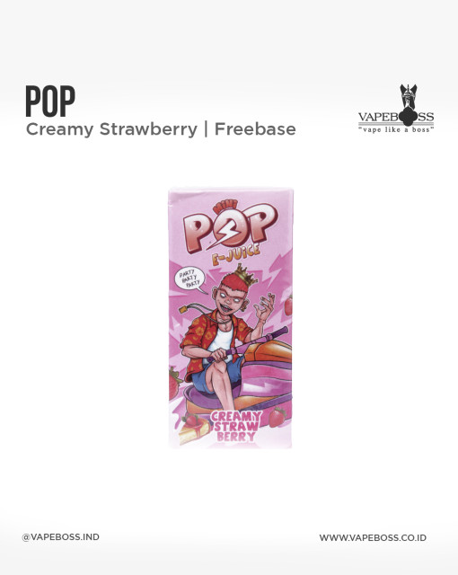 Mini Pop Creamy Strawberry Cheesecake 60ml by Minipop Ejuice | Liquid Freebase