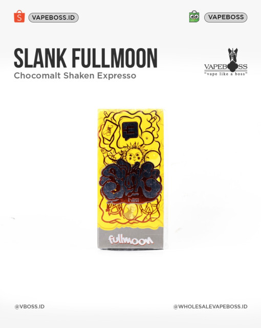 Slank V3 Fullmoon Choco Malt Shaken Espresso 60ml by Slank X Vapezoo x Tigac | Liquid Freebase
