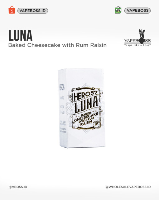 Luna V3 Baked Cheesecake Rum Raisin 60ml By Hero57