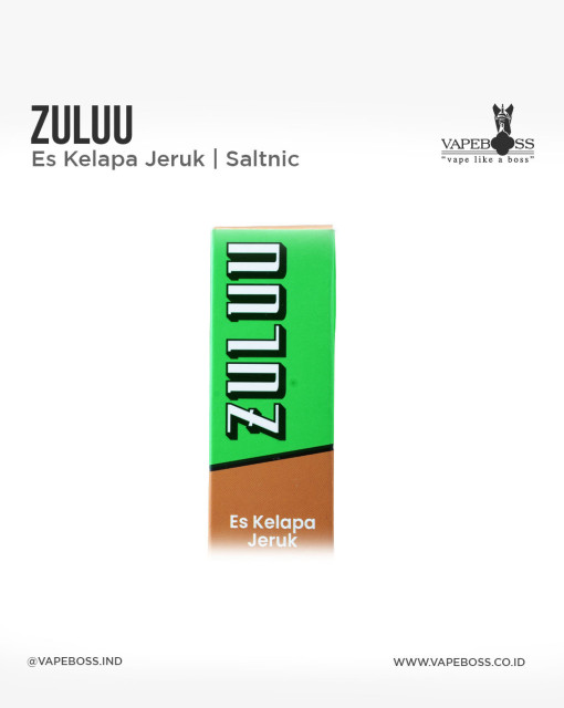 Zuluu Series New Flavour Salt 30ml by Koko Sarang x Mildos | Liquid Freebase
