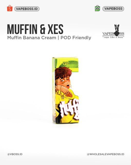 Muffin n Xes V3 Pods Friendly 30ml by Reza Arap x Ora Brewery | Liquid Saltnic