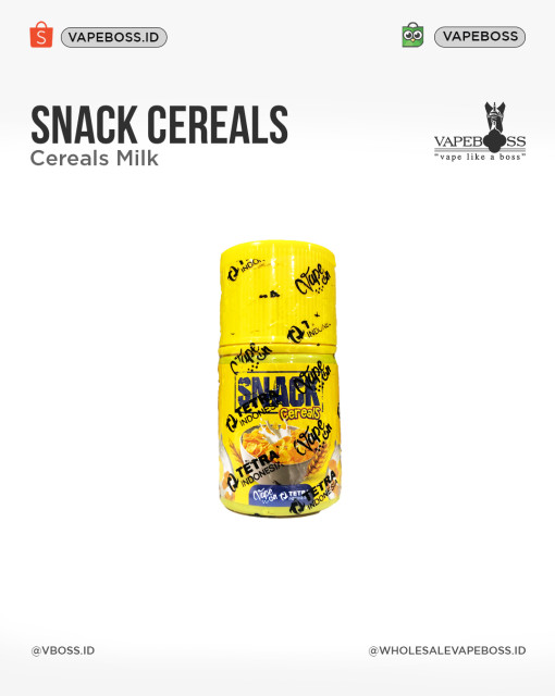 Tetra Snack Cereals 60ml by Tetra Indonesia x Vape On | Liquid Freebase