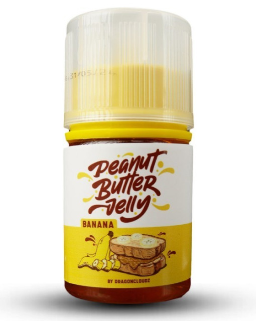 Peanut Butter Jelly V2 Banana 60ML by Dragon Cloudz