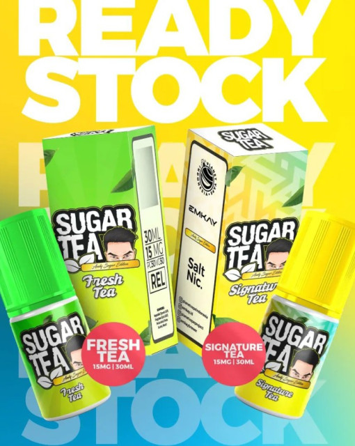 Sugar Tea Series Salt 30ml by Andy Sugar x Emkay x Planet Vape