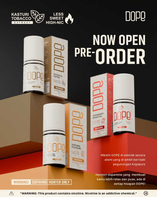 Dope Series 30ml Salt Nicotine | Liquid Saltnic