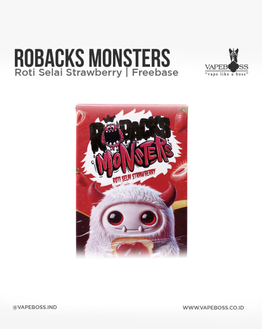 Robacks Monster Series 60ml by Drippers | Liquid Freebase